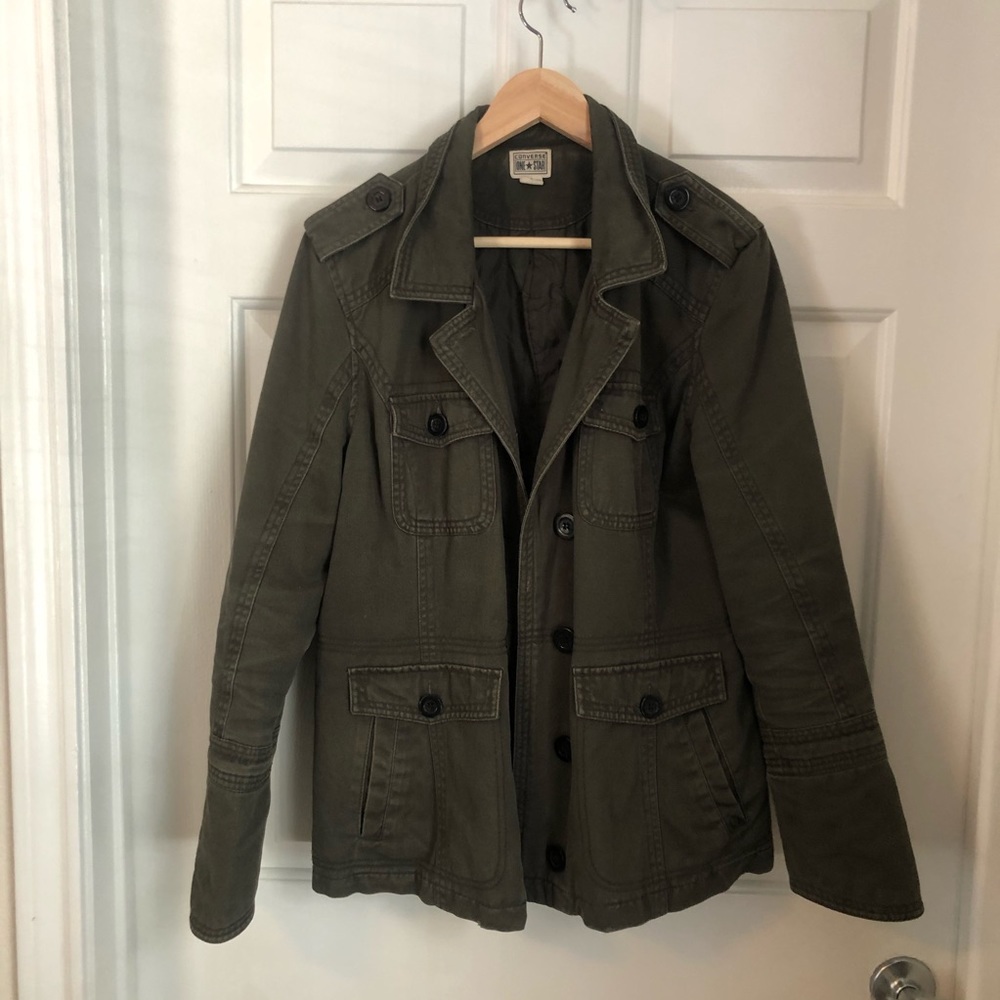 Converse Army Green Jacket